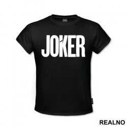 Text Logo - Joker - Majica Text Logo - Joker - Majica