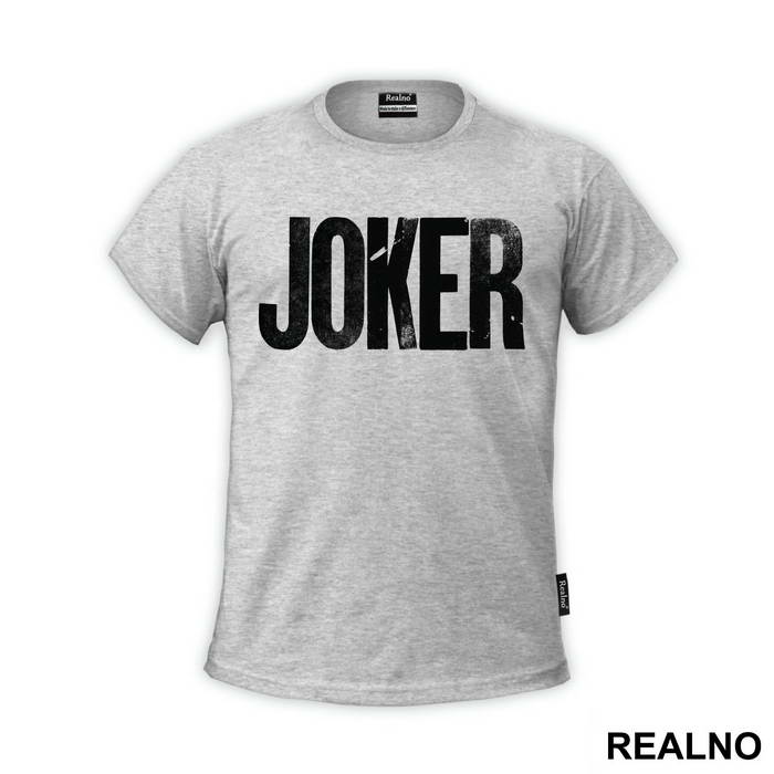 Text Logo - Joker - Majica