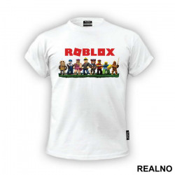 OUTLET - Bela dečija majica veličine 6 - Roblox OUTLET - Bela dečija majica veličine 6 - Roblox