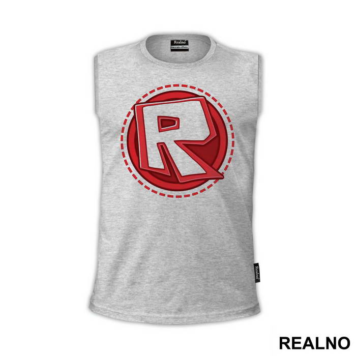 R Logo In A Circle - Roblox - Majica
