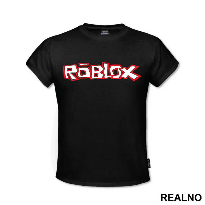 OUTLET - Crna muška majica veličine S - Roblox