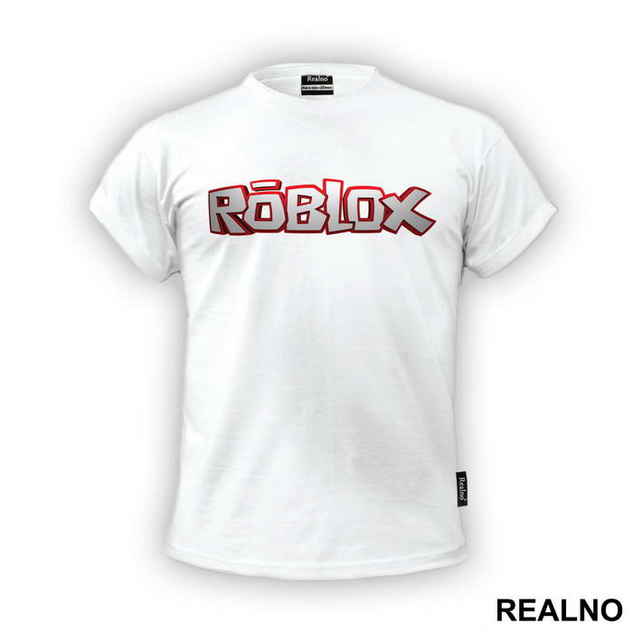 Logo Metallic - Roblox - Majica