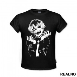 Kaneki Maniacal Laugh - Tokyo Ghoul - Majica Kaneki Maniacal Laugh - Tokyo Ghoul - Majica