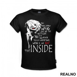 You May Know Who I Am On The Outside - Tokyo Ghoul - Majica You May Know Who I Am On The Outside - Tokyo Ghoul - Majica