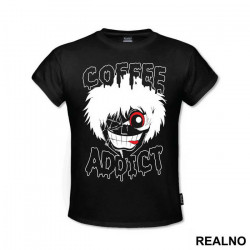Coffee Addict - Tokyo Ghoul - Majica Coffee Addict - Tokyo Ghoul - Majica