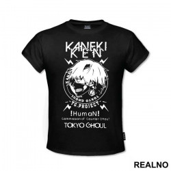 Kaneki Ken Commission Of Counter Ghoul - Tokyo Ghoul - Majica Kaneki Ken Commission Of Counter Ghoul - Tokyo Ghoul - Majica