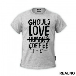 Ghouls Love Coffee - Tokyo Ghoul - Majica Ghouls Love Coffee - Tokyo Ghoul - Majica