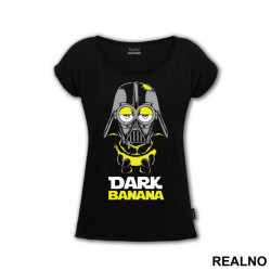 OUTLET - Crna ženska majica veličine M - Minions OUTLET - Crna ženska majica veličine M - Minions