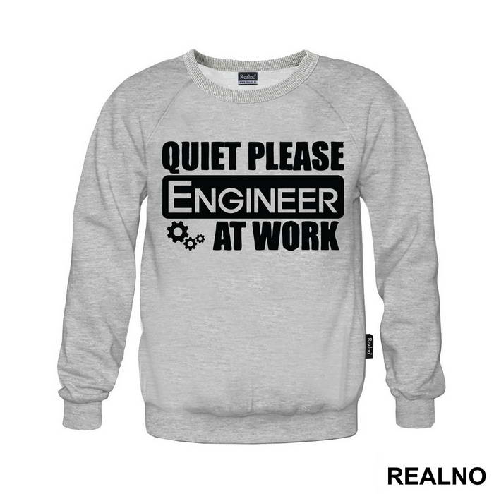 Quiet Please At Work - Engineer - Duks