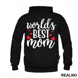 Worlds Best Mom - Mama i Tata - Ljubav - Duks Worlds Best Mom - Mama i Tata - Ljubav - Duks