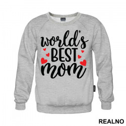 Worlds Best Mom - Mama i Tata - Ljubav - Duks Worlds Best Mom - Mama i Tata - Ljubav - Duks