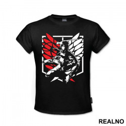 Mikasa Scout Logo - Attack On Titan - Majica