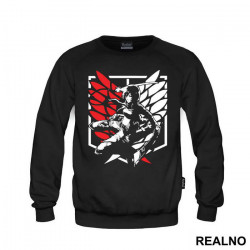 Mikasa Scout Logo - Attack On Titan - Duks