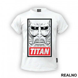 Colossal Face - Attack On Titan - Majica