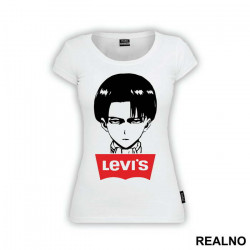 Levi's Levi Face - Attack On Titan - Majica