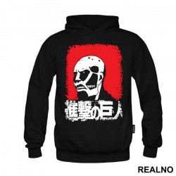 Colossal Face Red - Attack On Titan - Duks