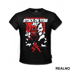 Levi Vs Colossal - Attack On Titan - Majica