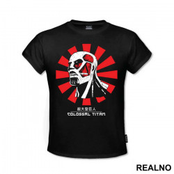 Colossal Portrait - Attack On Titan - Majica