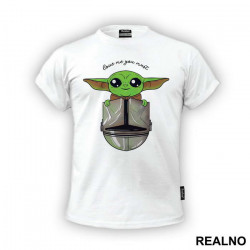 Love Me You Must Helmet - Baby Yoda - Mandalorian - Star Wars - Majica