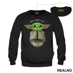 Love Me You Must Helmet - Baby Yoda - Mandalorian - Star Wars - Duks