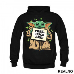 Free Hugs Are - Baby Yoda - Mandalorian - Star Wars - Duks