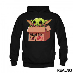 Adopt This Jedi - Baby Yoda - Mandalorian - Star Wars - Duks Adopt This Jedi - Baby Yoda - Mandalorian - Star Wars - Duks