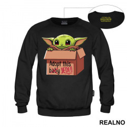 Adopt This Jedi - Baby Yoda - Mandalorian - Star Wars - Duks Adopt This Jedi - Baby Yoda - Mandalorian - Star Wars - Duks