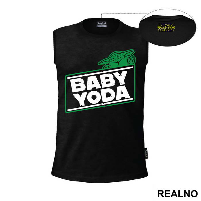 Baby Yoda In The Corner - Yoda - Mandalorian - Star Wars - Majica