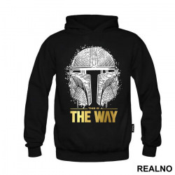 White Helmet - This Is The Way Golden - Mandalorian - Star Wars - Duks