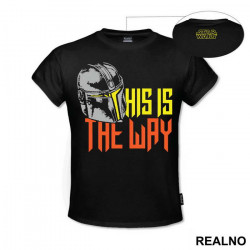 This Is The Way - Helmet - Mandalorian - Star Wars - Majica