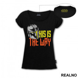 This Is The Way - Helmet - Mandalorian - Star Wars - Majica