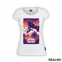 The Force Awakens - Purple - Star Wars - Majica The Force Awakens - Purple - Star Wars - Majica