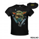 Yoda Deconstructs Lightsaber - Yoda - Star Wars - Majica