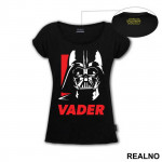 Red Vader Portrait - Darth Vader - Star Wars - Majica