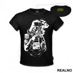 Darth Vader Smoking A Cigarette - Star Wars - Majica