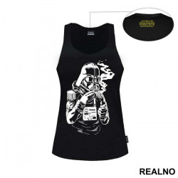 Darth Vader Smoking A Cigarette - Star Wars - Majica