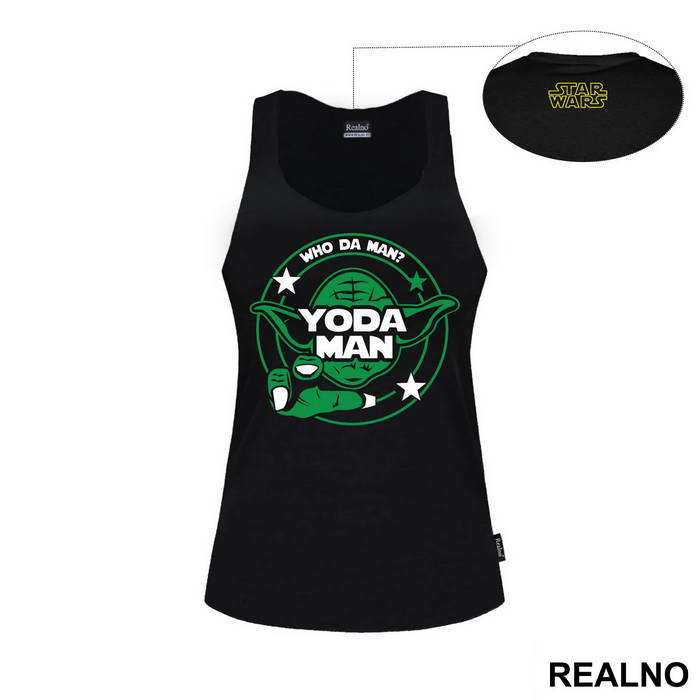 Who Da Man Yoda Man - Star Wars - Majica
