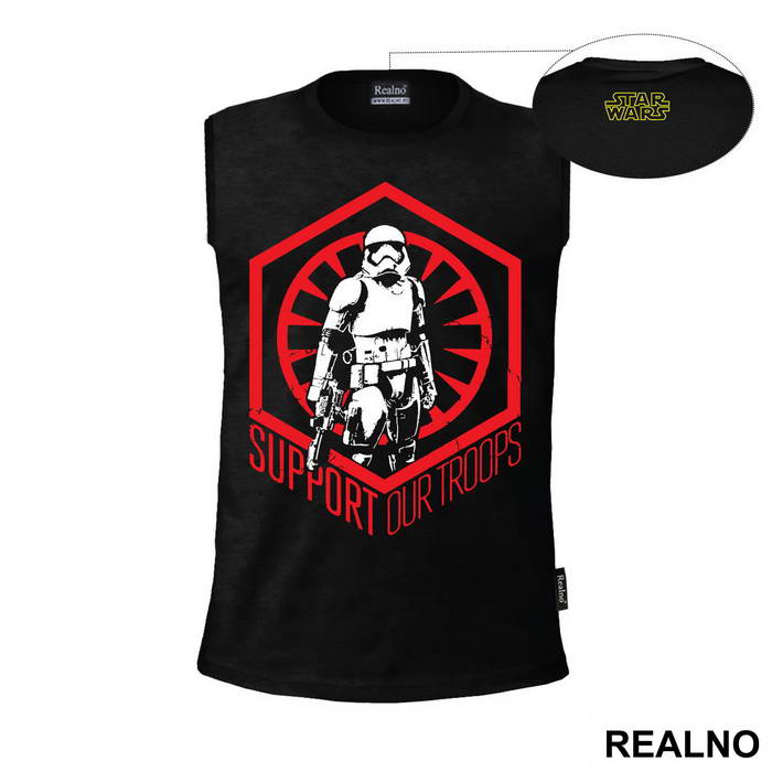 Support Out Troops - Stormtrooper - Star Wars - Majica