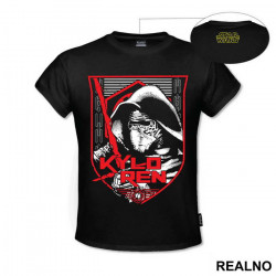 Kylo Ren Holding Light Saber - Star Wars - Majica Kylo Ren Holding Light Saber - Star Wars - Majica