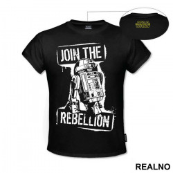Join The Rebellion - R2D2 - Star Wars - Majica
