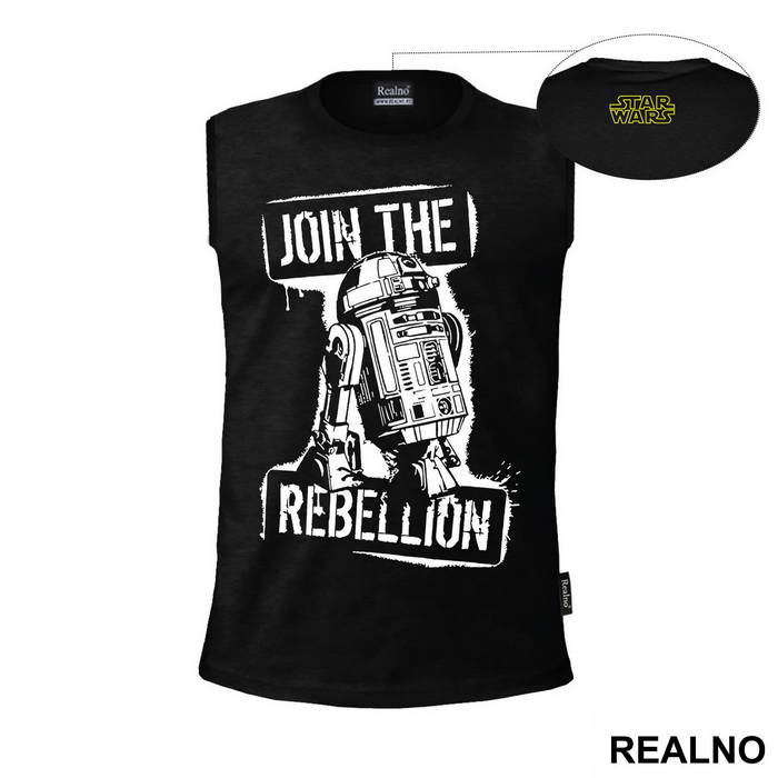 Join The Rebellion - R2D2 - Star Wars - Majica
