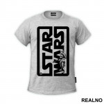 Stormtrooper In Logo - Star Wars - Majica