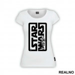 Stormtrooper In Logo - Star Wars - Majica