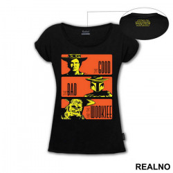 The Good the Bad And The Wookiee - Star Wars - Majica