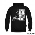 Fear Is The Path To The Dark Side - Darth Vader - Star Wars - Duks