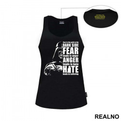 Fear Is The Path To The Dark Side - Darth Vader - Star Wars - Majica