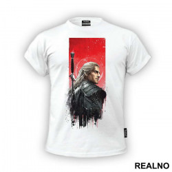 Geralt Red Line - The Witcher - Majica