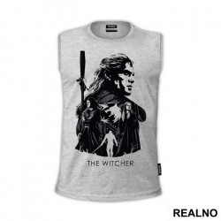 Geralt Ciri and Yennefer - The Witcher - Majica