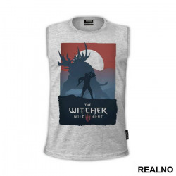 The Wild Hunt Silhouette - The Witcher - Majica