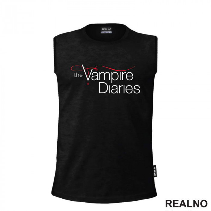 The Vampire Diares - Logo - Majica